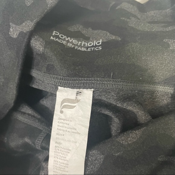 Fabletics On The Go Camo High Waist Leggings - Picture 5 of 11